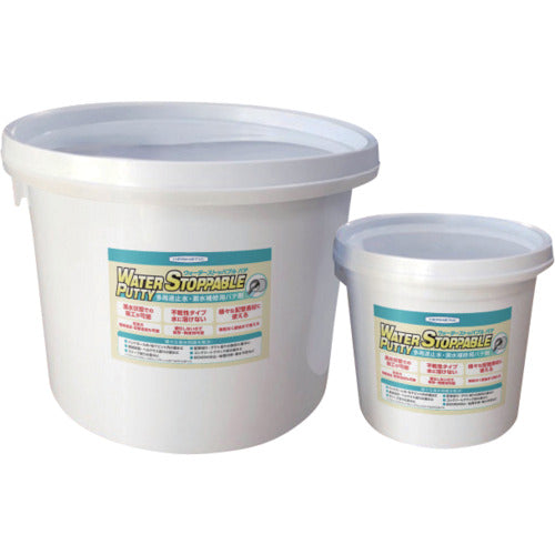 ヘルメチック 多用途不乾性止水パテ剤 ウォーターストッパブルパテ 5kg WSBP5 1 個