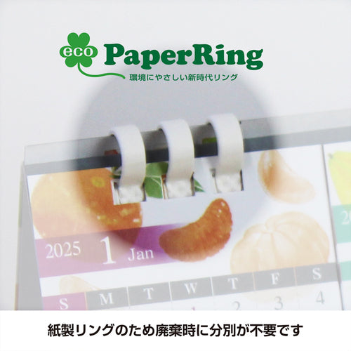 King Corp Desk Calendar Juicy Fruits Calendar KC10041_2025 1 pc