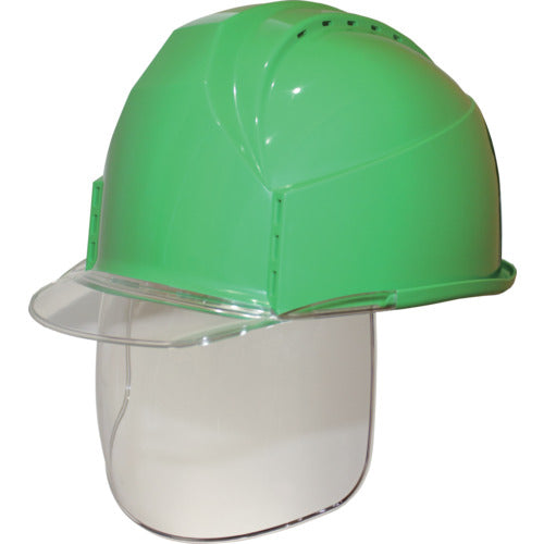 Sumihat KKC3S type hat body (green), visor (clear), shield included KKC3S-B-15-C 1 piece