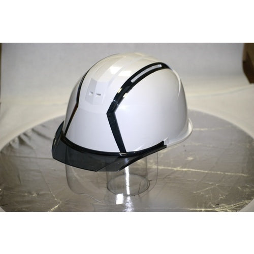 Sumihat MXCS type cap (N Cool White), visor (gray smoke), heat shield type with shield MXCS-B-68-G-NCOOL 1 piece