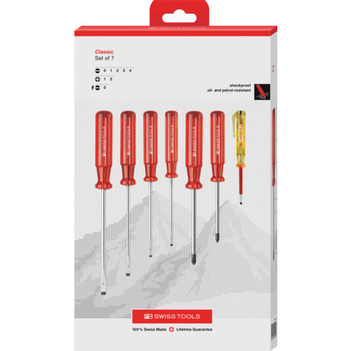 PB Swiss Tools Screwdriver Set 6 Pieces 1575CBB 1 Set