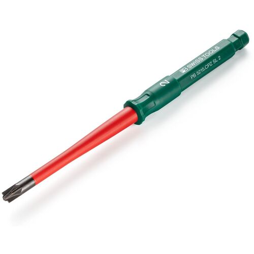 PB Swiss Tools Interchangeable VDE Slim Blade for Combi Screws 5215.CPZSL2 1 piece