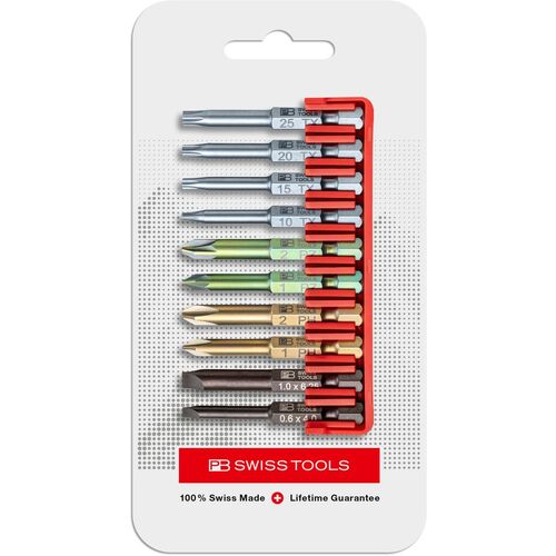 PB Swiss Tools E6-702 Bit Block Set E6.702CN 1 S