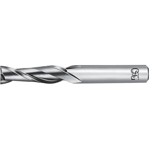 OSG 超硬スクエアエンドミル 2刃ロング 銅・アルミ合金用 刃径8.5mm シャンク径10mm 8502685 CA-RG-EDL-8.5 1 本