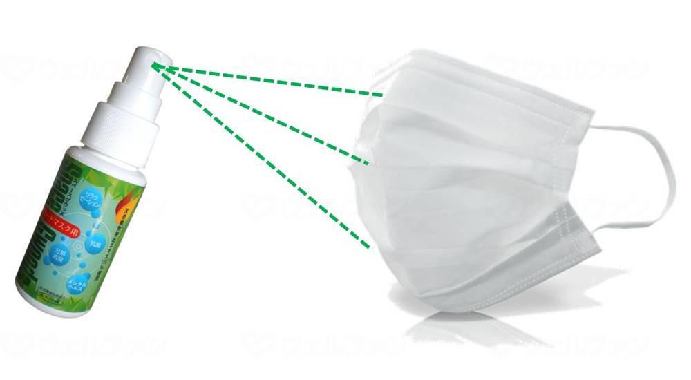 トップコーポレーションスペースグウッズ抗菌コートマスク用 ケース 50ml