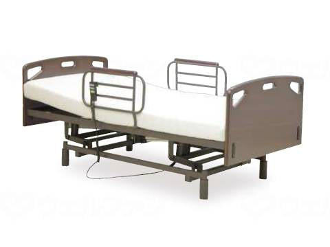 大商産業電動昇降3モーターリクライニングベッド ミドルブラウン