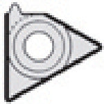 Tungaloy TAC Tool Parts, Carbide, D30, A16-1DT, 1 piece