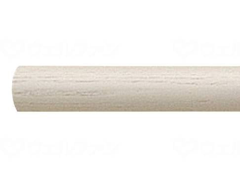 Shirokuma BR-35GW Rubber Laminated Wood Round Bar Off-White 4000