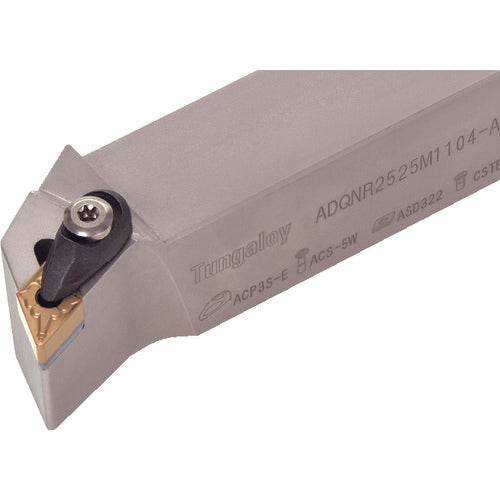 탕갈로이 ISO·에코·턴 외경 가공용 바이트 ADQNR/L-ECO ADQNR2525M1104-A 1개