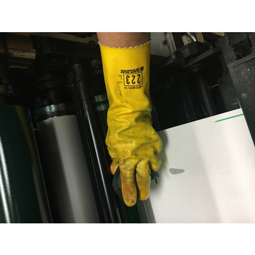 DAILOVE 耐溶剤用手袋 ダイローブ223(LW) D223-LW 1 双