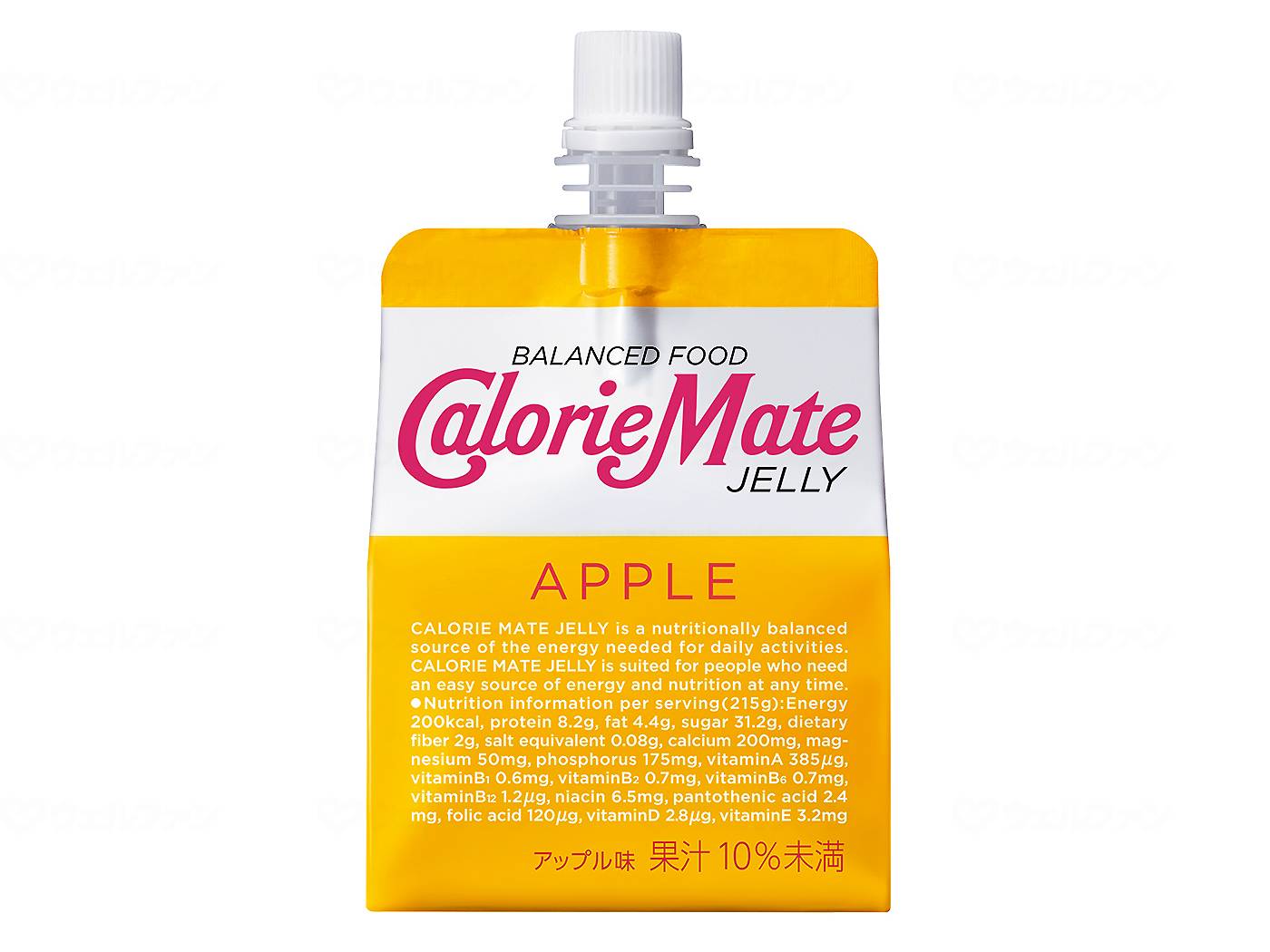 大塚製薬カロリーメイトゼリー アップル 215g×24
