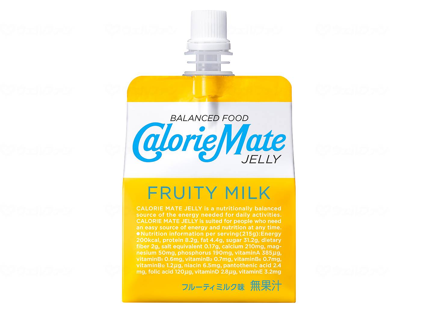大塚製薬カロリーメイトゼリー フルーティミルク 215g×24