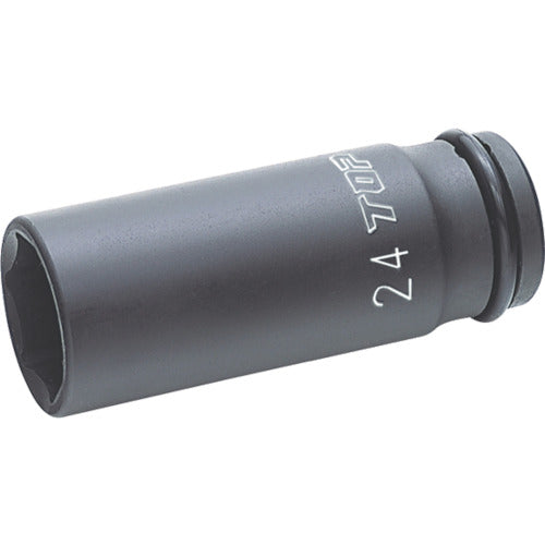 TOP 슈퍼 롱 임팩트 소켓 육박 타입 삽입각 12.7mm 24mm PT-424SL 1개