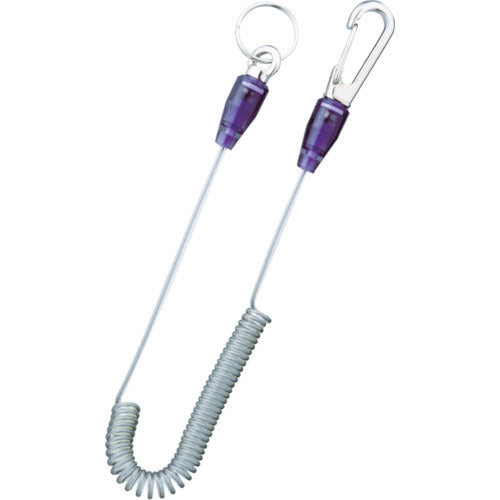 TOP スリムセーフティコード ステンレスワイヤー クリア SFC-125CL 1 本