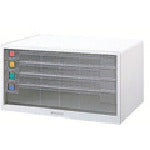 ナカバヤシ 書類ケース アバンテV2A3レタ−ケ−ス 浅3段深1 白 A3-44-W 1 台