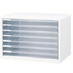 Nakabayashi Document Case Avante V2 Letter Case A3 Horizontal Shallow 7 White A3L-77-W 1 Unit