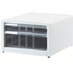 ナカバヤシ 書類ケース アバンテV2レターケース A4タテ型 浅1段X深1段 白 AL-C2-W 1 台