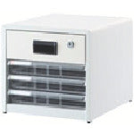 ナカバヤシ 書類ケース アバンテV2レタ−ケ−ス浅3段×鍵付1段 白 AL-R4-W 1 台