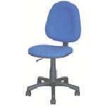 Nakabayashi OA Chair/High Back/Blue CNE-201B 1 unit