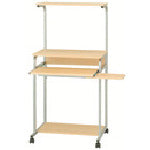 나카바야시 염가판 PC 랙/내츄럴 나뭇결 PRE-101NM 1대