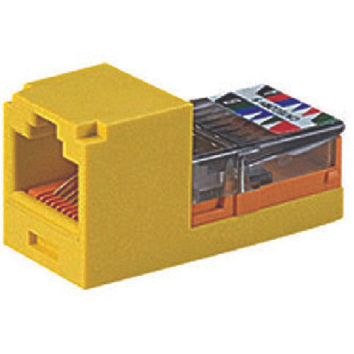 PANDUIT 카테고리 5E 모듈러 잭 황색 CJ588YLY 1 개