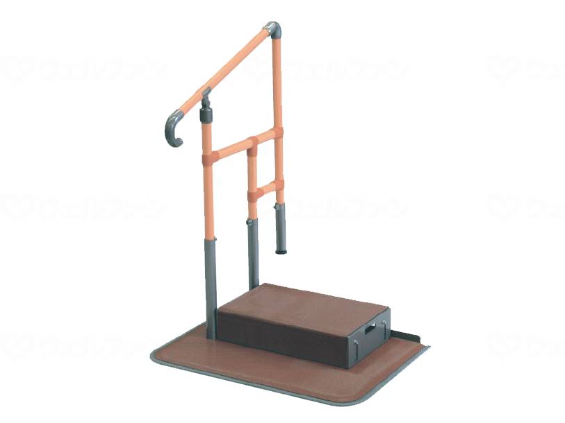 矢崎化工あがりかまち用たちあっぷステップ台付片手