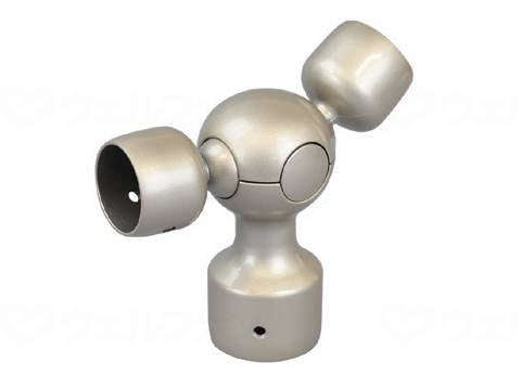 Yazaki Kako φ42 Free Support Pillar Urban Silver