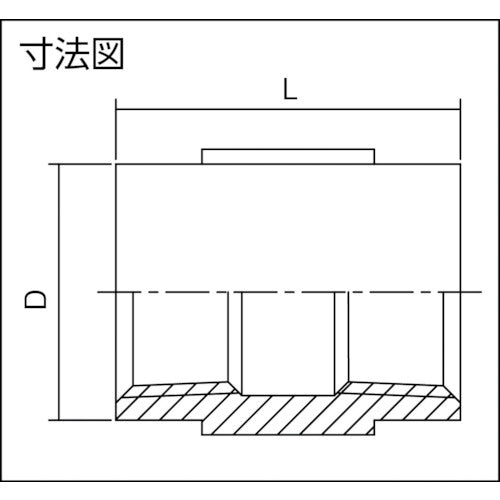 FLOBAL ソケットリブ付き(SCS13A) 04116211 VCSO-01 1 個