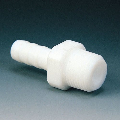 Fluorochemical PTFE Half Male Tube Joint Bamboo Shoot Outer Diameter 10φ x R3/8 NR0078-004 1 pc
