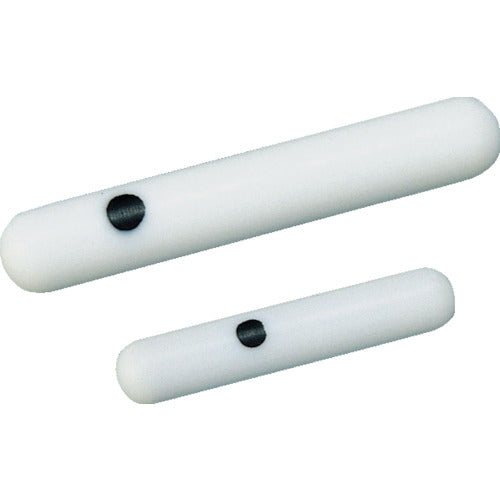 フロンケミカル フッ素樹脂(PTFE)強力撹拌子シリンダー型 8パイ×50mm NR3032-007 1 個