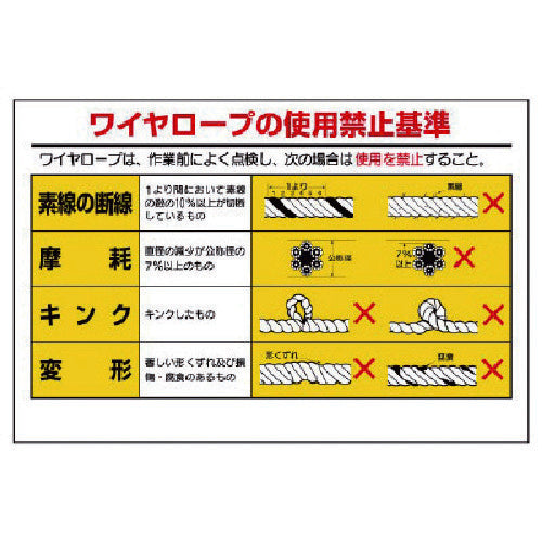 Unit Slinging Related Sign Wire Rope... 327-11 1 piece