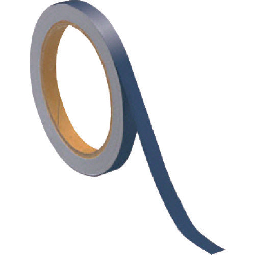 Unit Reflective tape blue polyester resin film 10mm width x 10m roll 374-34 1 set