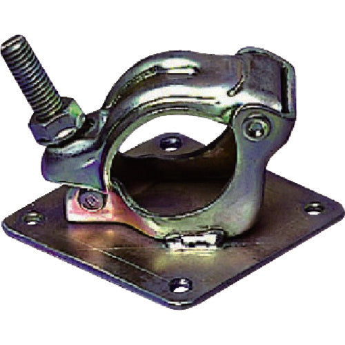 Unit Single Pipe Mounting Bracket Steel 90 x 90 x 3 Thickness 396-50 1 pc