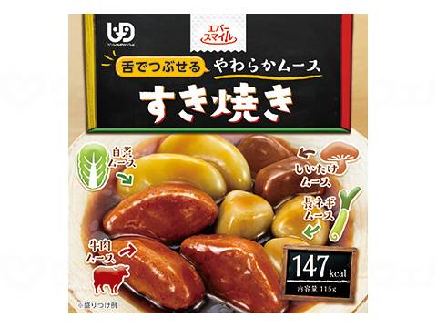 Daiwa Seikan Ever Smile Mousse Meal pcs Sukiyaki