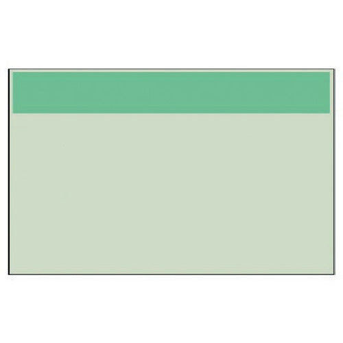 Unit piping identification sheet Light green Band only (small) Unisheet 250X500 416-15 1 sheet