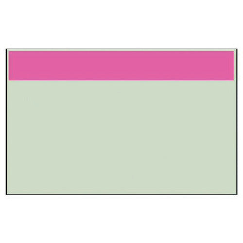 Unit piping identification sheet Light red Band only (small) Uni sheet 250 x 500 416-19 1 sheet