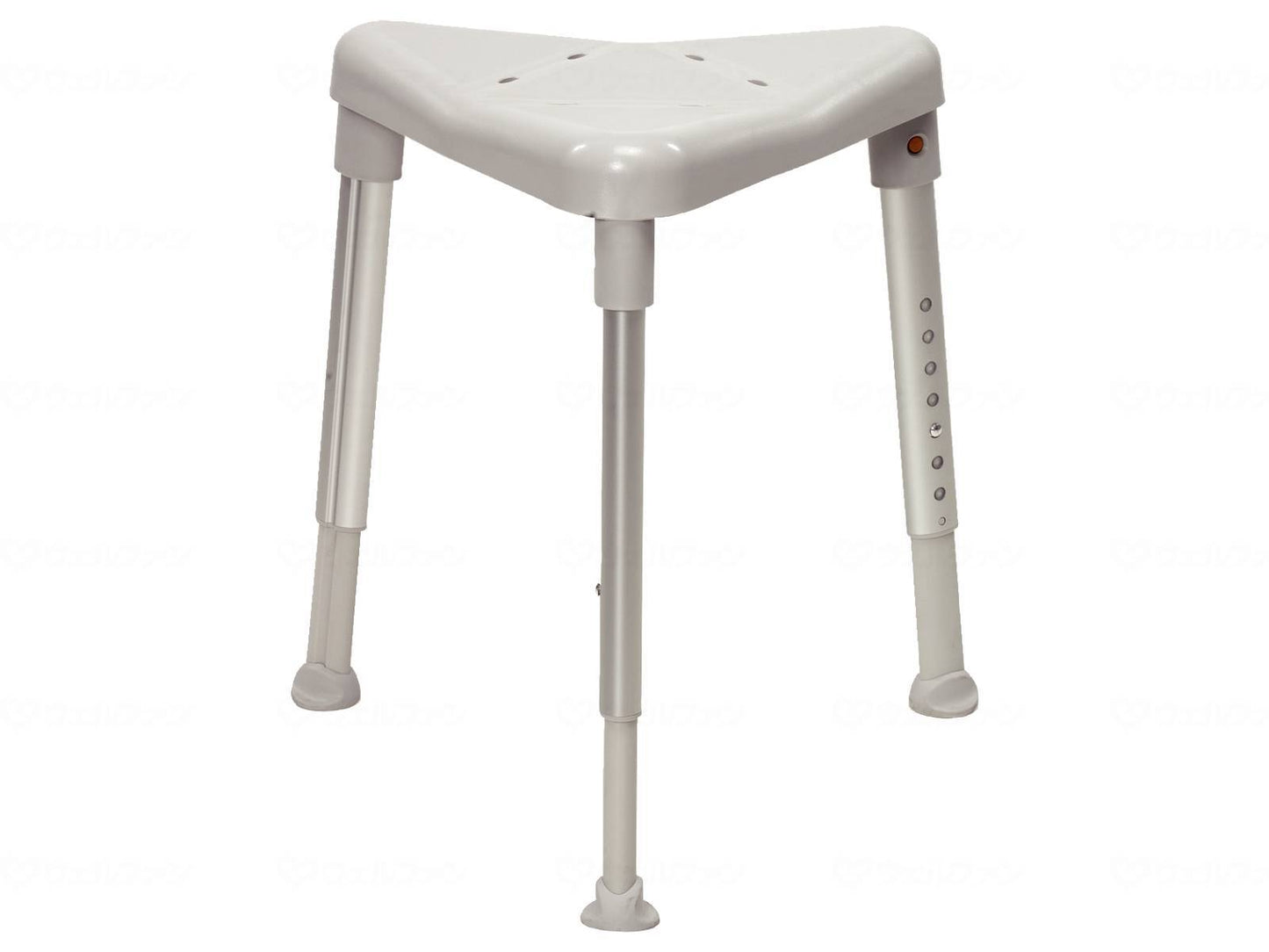 사가미 고무 삼각좌면의 샤워 의자 「엣지」그레