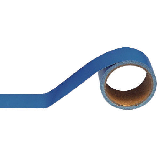 Unit Pipe Identification Tape Blue (Very Small) Aluminum 25mm Width x 5m 447-02A 1 Roll