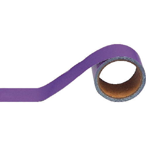 Unit Pipe Identification Tape Purple (Extra Small) Aluminum 25mm Width x 5m 447-10A 1 Roll