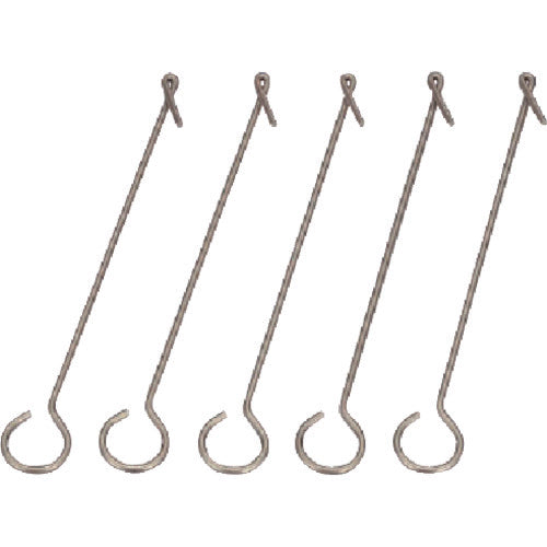 Unit Easy Hook (5 pieces per set) Stainless steel Wire diameter 1.2 x length 80 mm 826-16 1 set