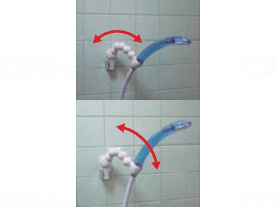 Masuda Plastic Chemical Industry Universal Shower Hook Light Pink