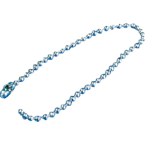 유닛 볼 체인 5개 1조 3F×300 황동제 860-04 1조