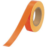 Unit Fluorescent Uni Tape Orange Fluorescent Film 30mm wide x 20m roll 863-18 1 roll