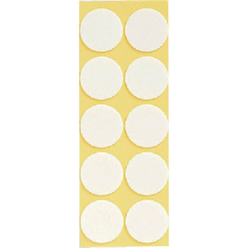 ユニット 発泡両面テープ丸型25φ(100個1組) 発泡ポリエチレン 863-362 1 組