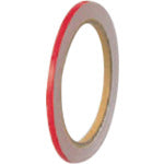 Unit Reflective Tape Red 2 rolls 1 set 5mm width x 10m roll 863-43 1 set