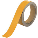 Unit Reflective Tape Yellow 30mm width x 10m Polyester resin film 863-53 1 roll
