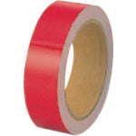 Unit Reflective Tape Red 30mm width x 10m Polyester resin film 863-55 1 roll