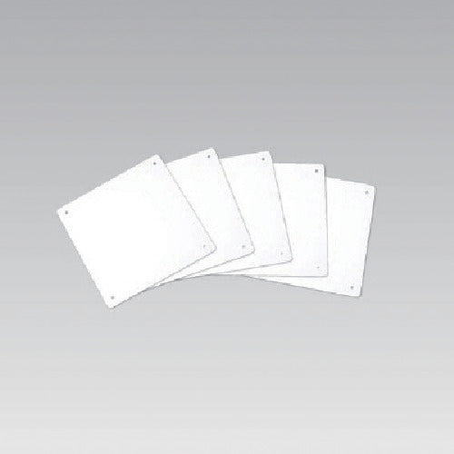 유닛 무지 재료판 5매 세트 에코 유니보드 200×200×1.2 886-27 1조