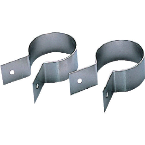 Unit Sign Mounting Bracket for Single Pipe 48.6mm Φ 2 Pieces per Set Aluminum 935-40 1 Set