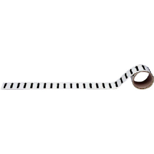 ユニット 配管識別テープ 矢印(極小) アルミ 25mm幅×2m AC-17SS 1 巻